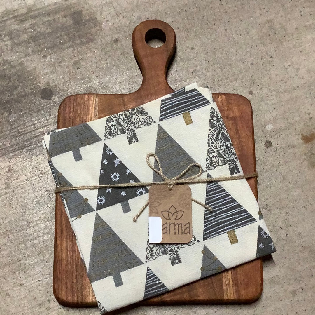 Cutting Boards w/ Tea Towel