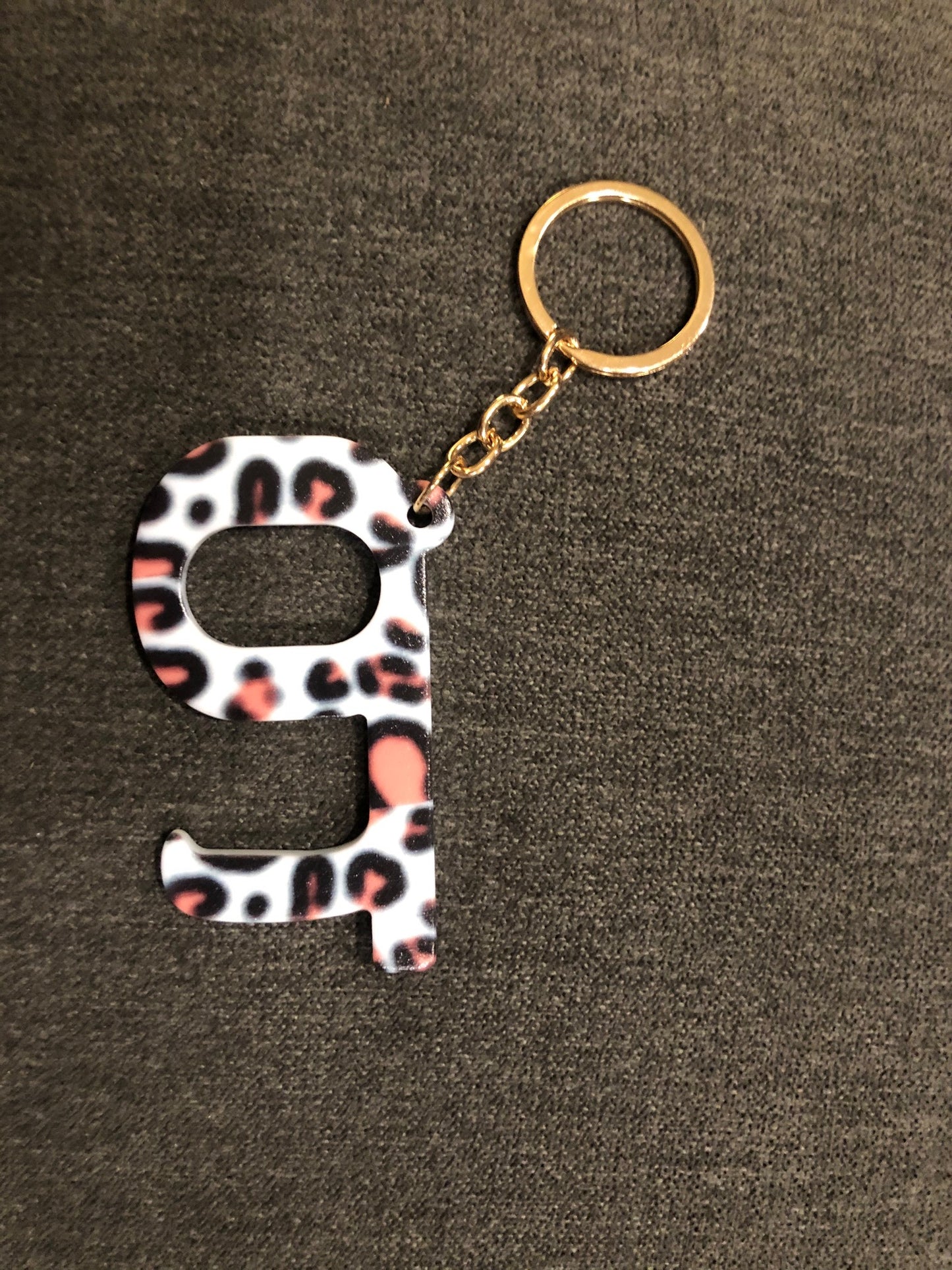 Touchless Untack Push Key Chain