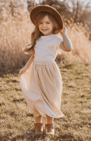 Toddler sales maxi skirt