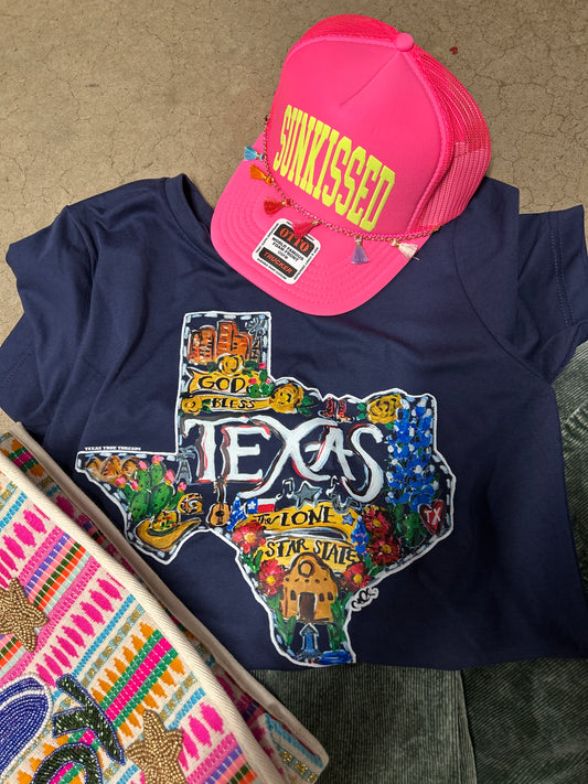 God Bless Texas Graphic T