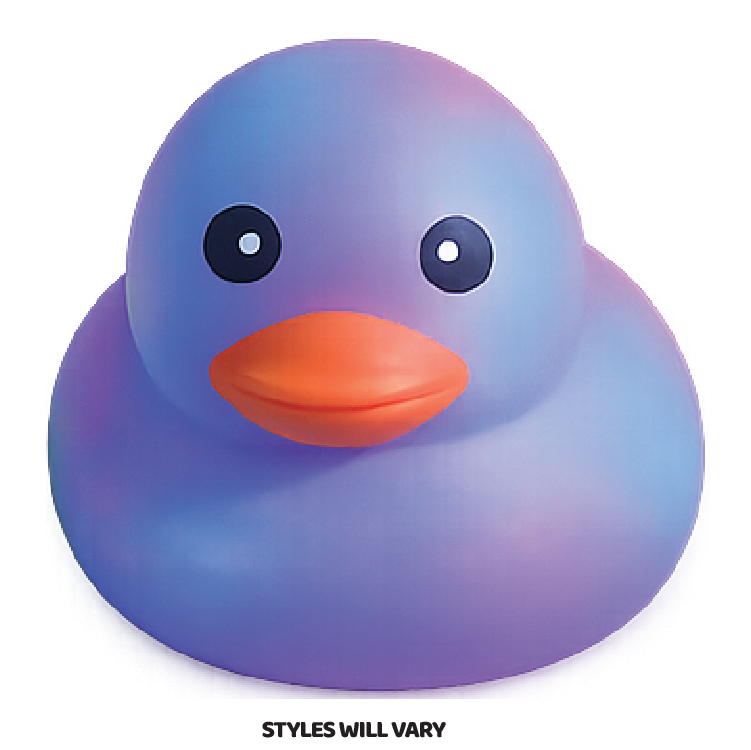 Fun Doh MEGA 5" Squishy Tie Dye Duck Toy Variety - 8/Display: Wholesale Price