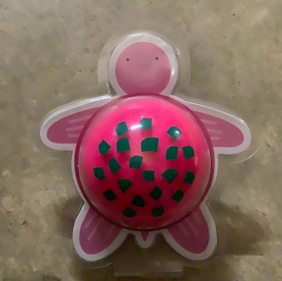 Pink Turtle Squish Ball