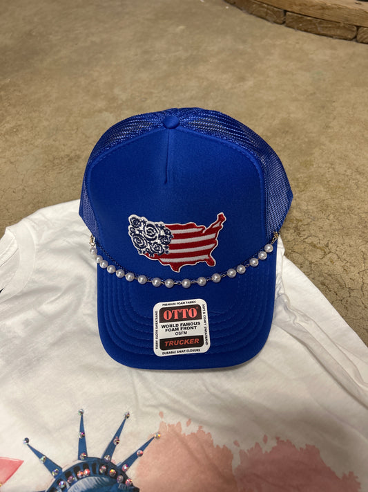 Flower USA Hat