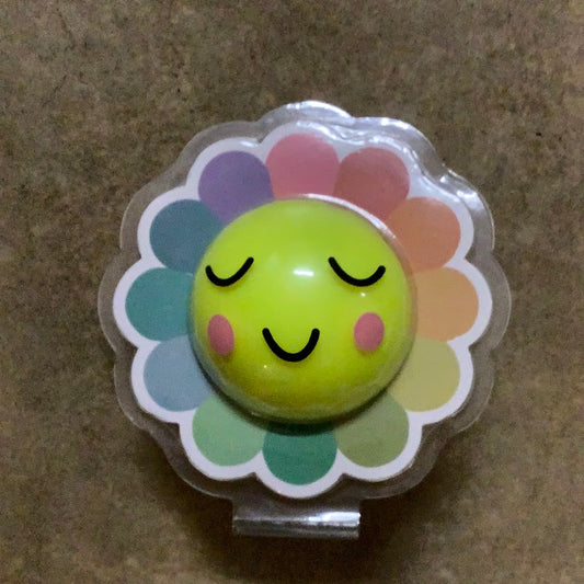 Rainbow Flower Squish Ball
