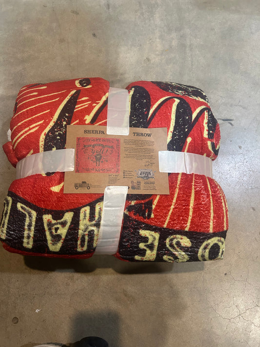 Junk Gypsy Sherpa Throw- Deck Those Halls Yall