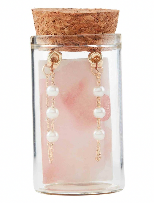 GLASS JAR EARRINGS-PL