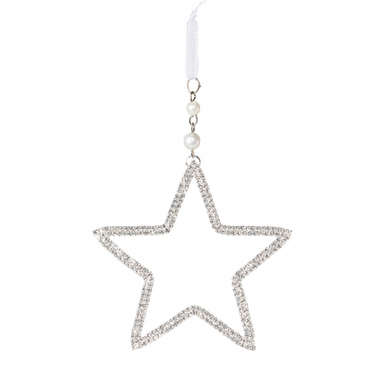 Rhinestone Star Ornament