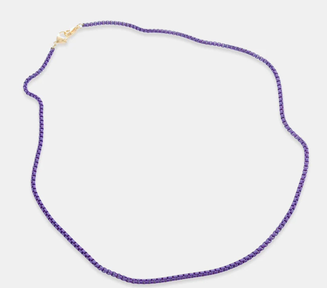 20" Enamel Cable Chain