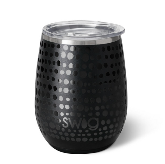 Glamazon Onyx Stemless Wine Cup (14oz)