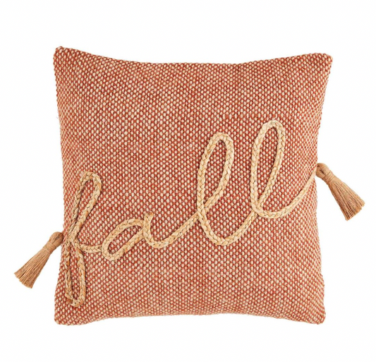 FALL TASSEL PILLOW