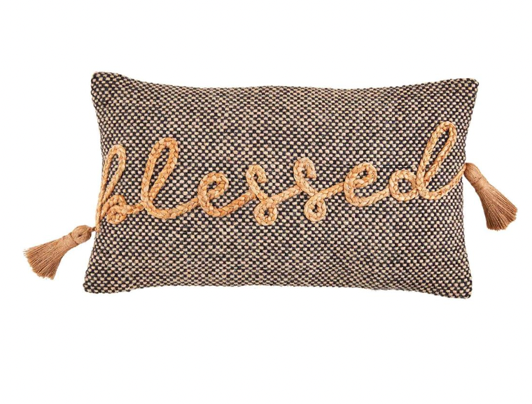 BLESSED TASSEL PILLOW