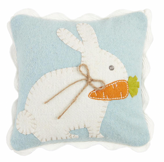 BUNNY CARROT MINI PILLOW