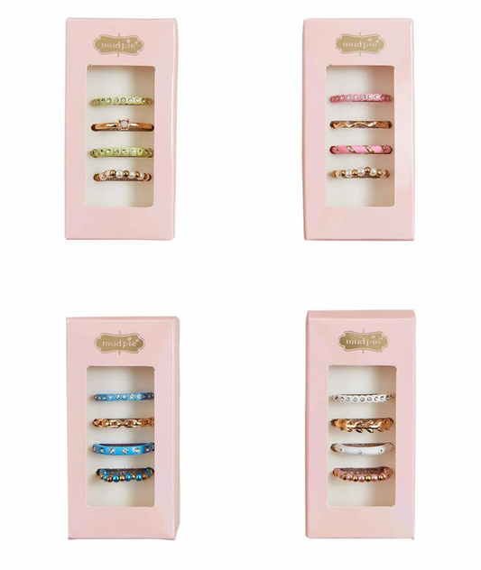 Bright Layering Ring Sets