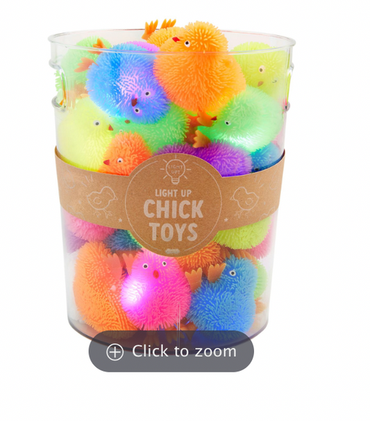 LIGHT-UP CHICK TOYS