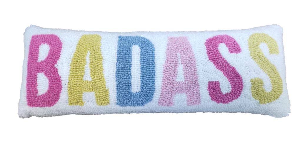 BADASS LARGE LUMBAR HOOK LOOP PILLOW