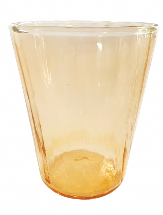 12 oz. Recycled Ribbed Drinking Glass