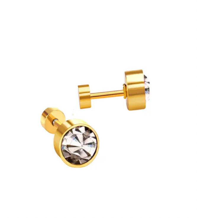 Screwback Stud - Juliet - 5mm