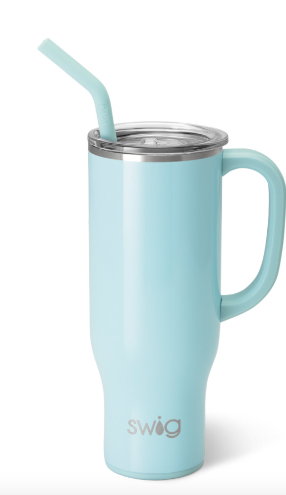 Shimmer Aquamarine Mega Mug (30oz)