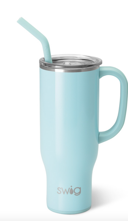 Shimmer Aquamarine Mega Mug (30oz)