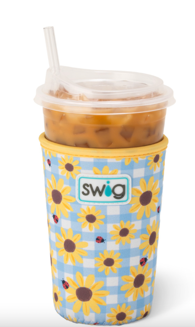 Picnic Basket Iced Cup Coolie (22oz)