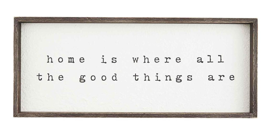 Home Is Where Paper Plaque