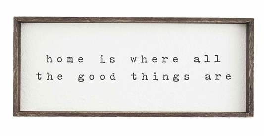 Home Is Where Paper Plaque