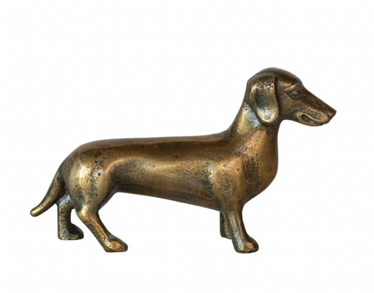 Cast Aluminum Dachshund