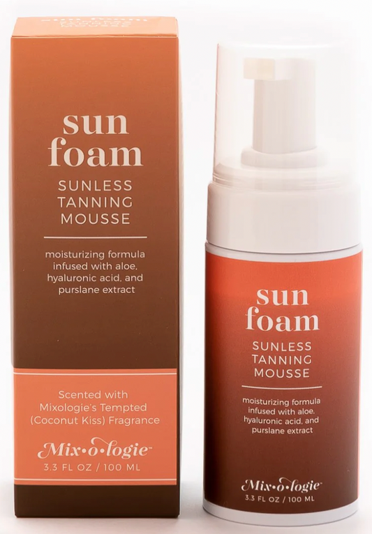 SUNFOAM SUNLESS TANNING MOUSSE (100ML)