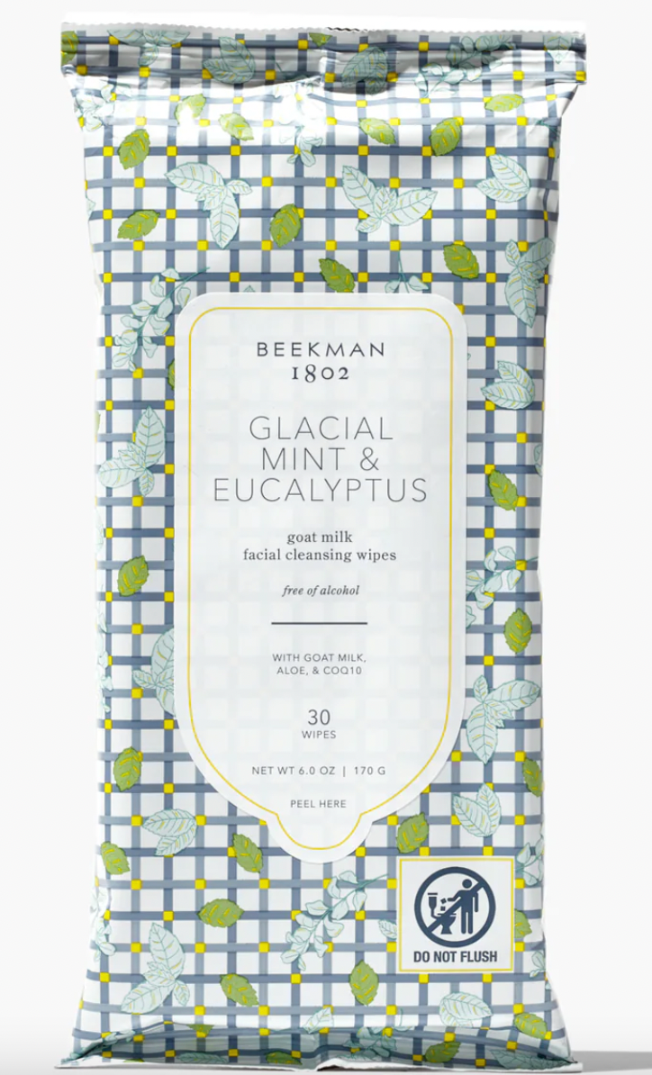 Glacial Mint & Eucalyptus Facial Cleansing Wipes