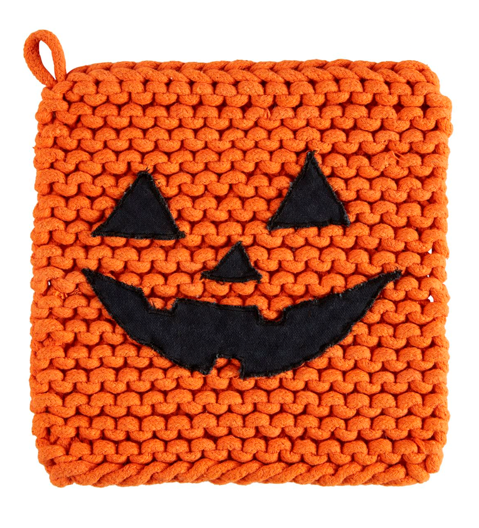 PUMPKIN HALLOWEEN POT HOLDER