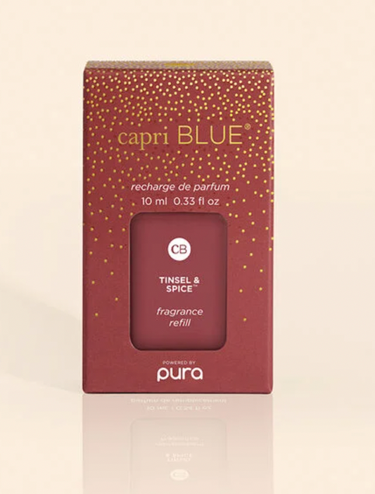 CB+ Pura Diffuser Refill, Tinsel & Spice