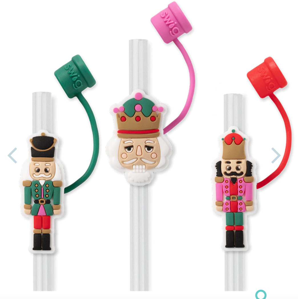 Classic Nutcracker Straw Topper Set