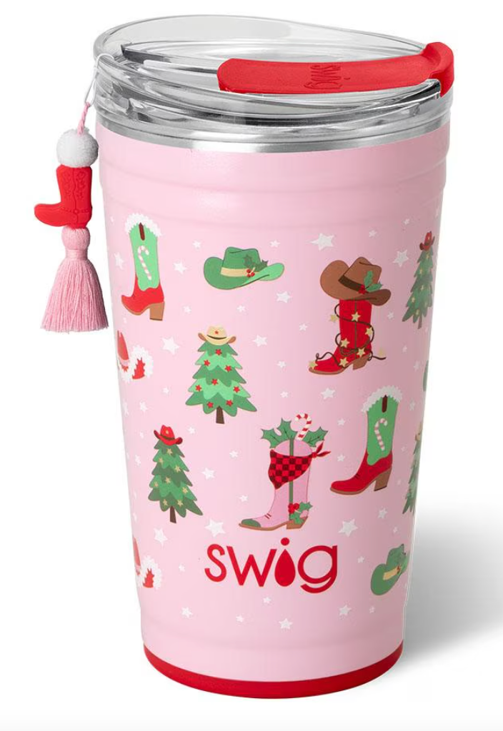 Howdy Holidays Party Cup 24oz