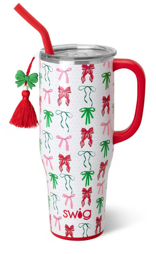 Ribbons and Bows Mega Mug 40oz