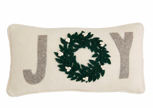 JOY XMAS MINI FELT PILLOWS