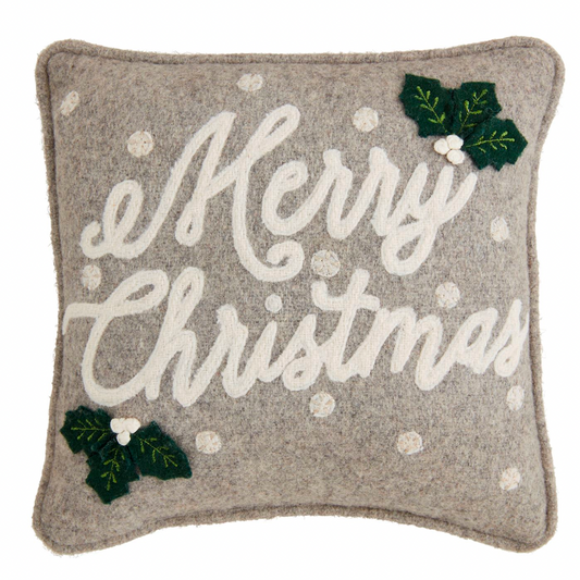 MERRY XMAS MINI FELT PILLOWS