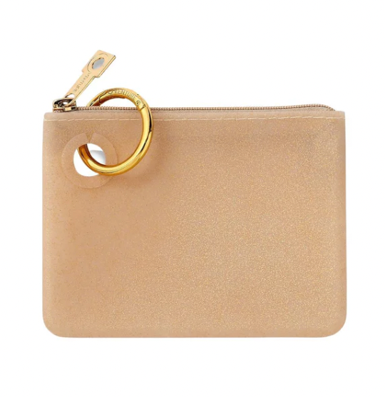 Mini Pouch - Gold Rush Confetti Silicone