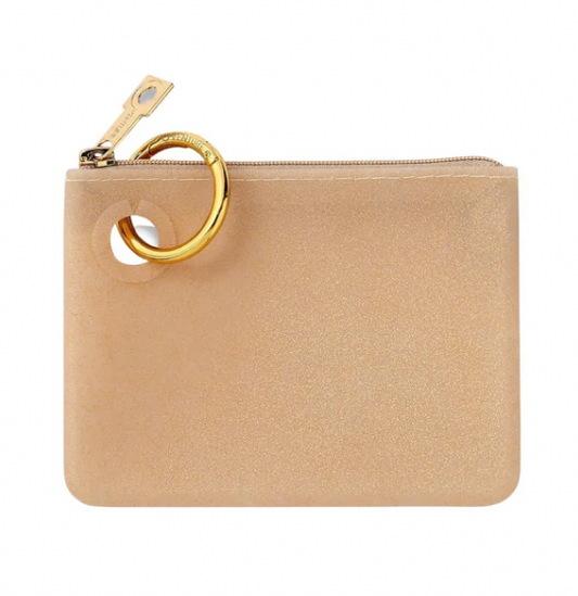 Mini Pouch - Gold Rush Confetti Silicone