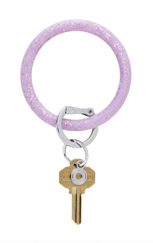 Silicone Big O® Key Ring - In The Cabana Confetti