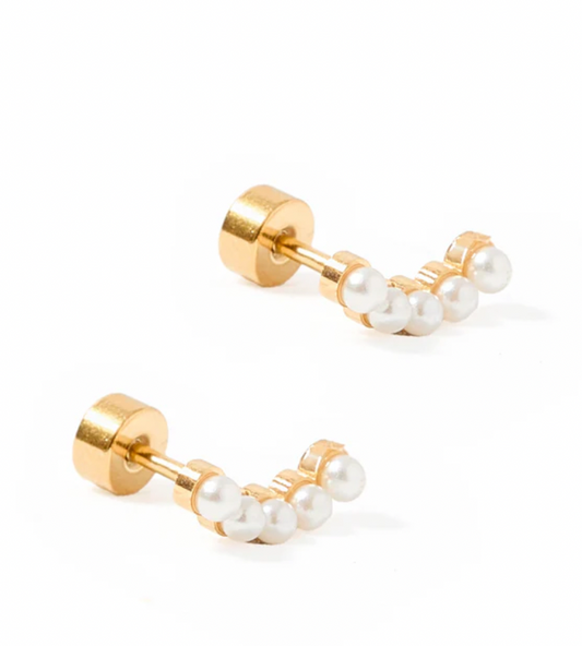 Screwback Stud - Abigail