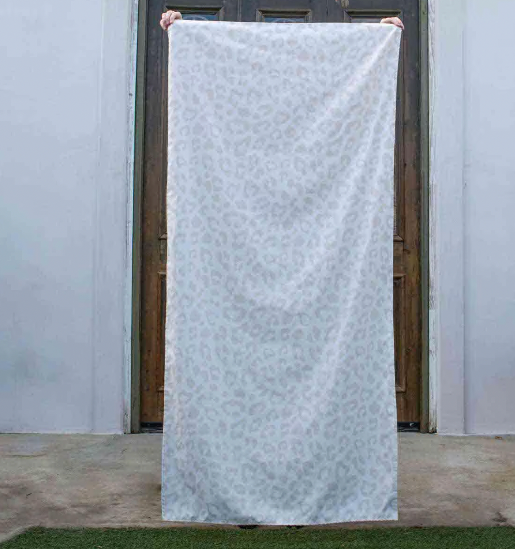 Leopard Beach Towel