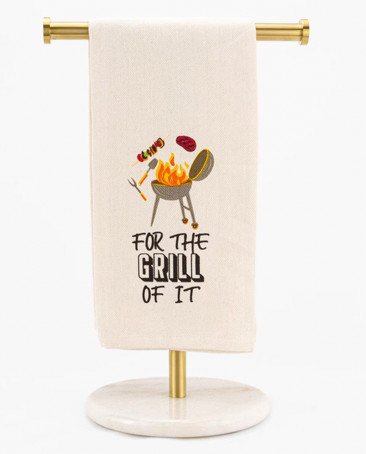 For the Grill Of It Hand Towel