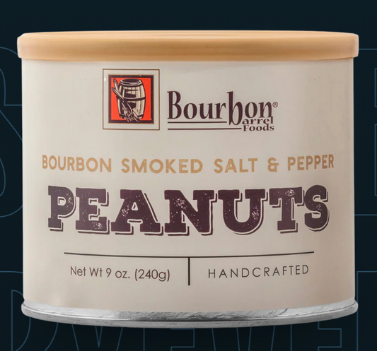 Bourbon Smoked Salt & Pepper Peanuts