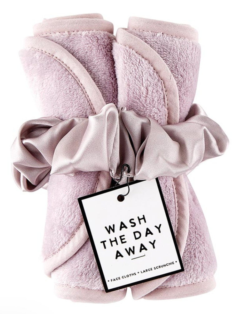 Face Cloth + Scrunchie Set - Lilac Ash