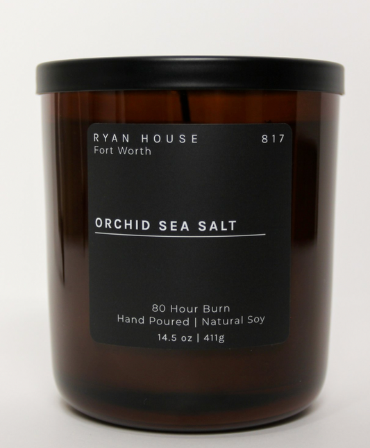 Orchid Sea Salt Candle