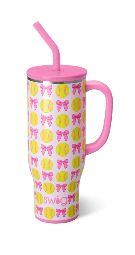 Pitch Hit Run Mega Mug 30oz