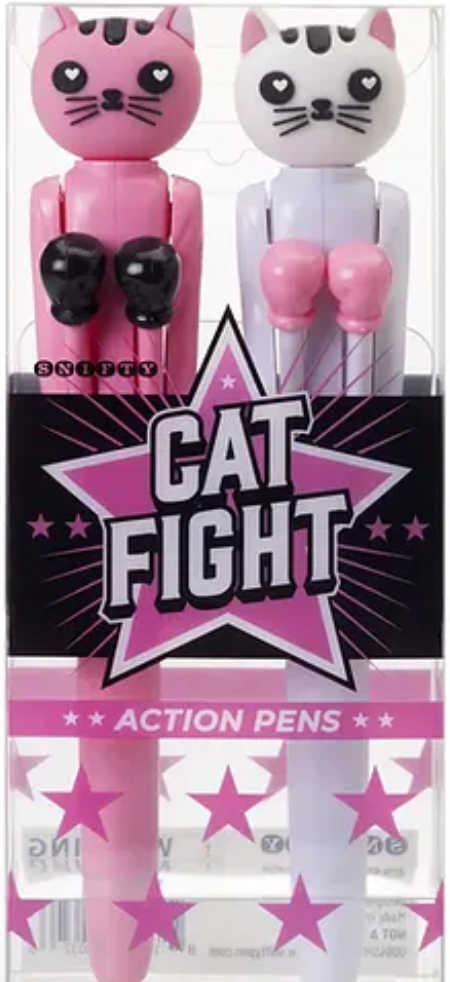 Cat Fight Action Pen