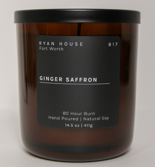 Ginger Saffron Candle