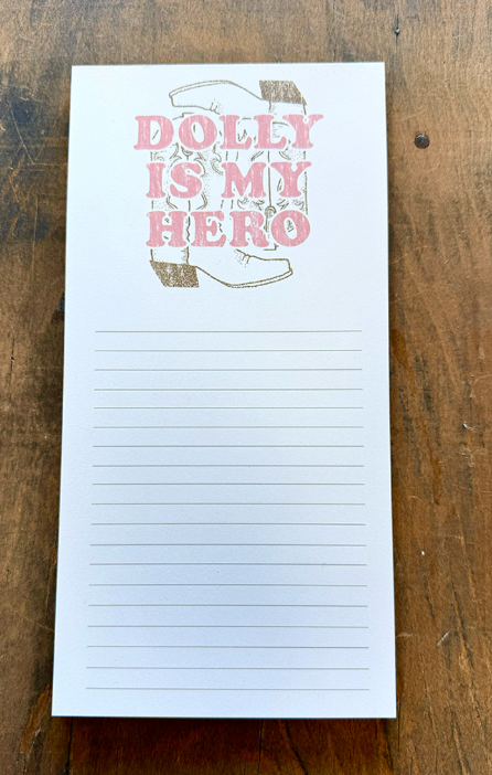 Dolly Is My Hero Notepad