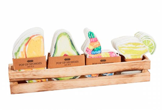 Fiesta Pop-Up Sponge Sets